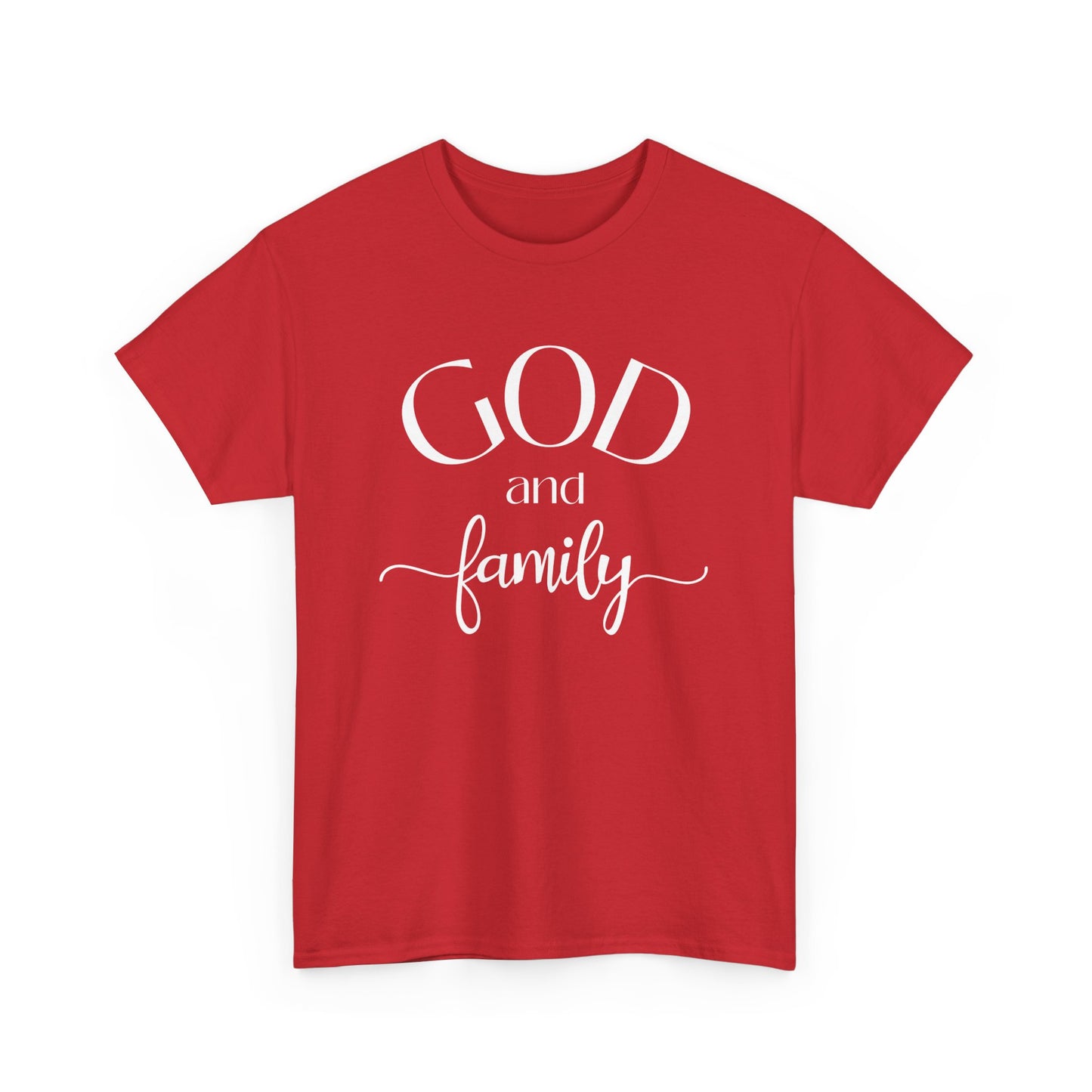 God and Family Tee