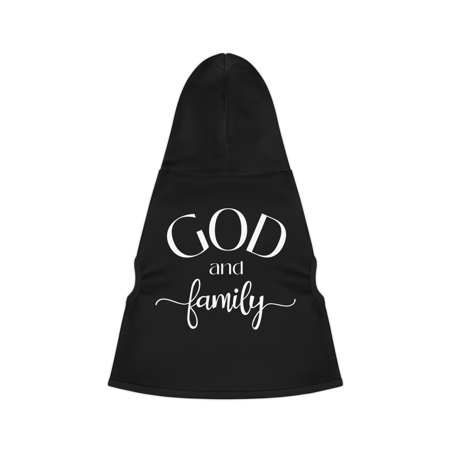 God and Family Pet Hoodie