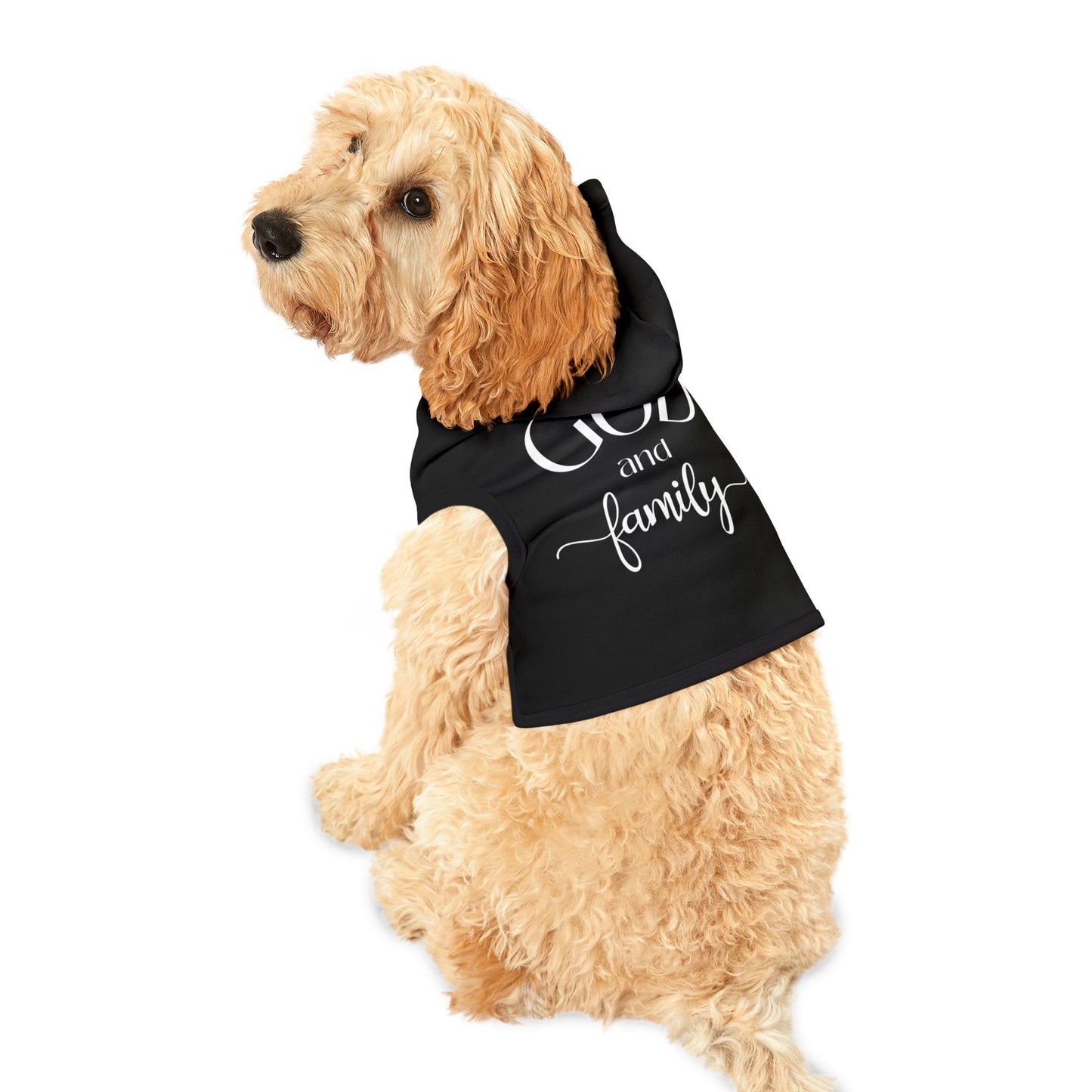 God and Family Pet Hoodie