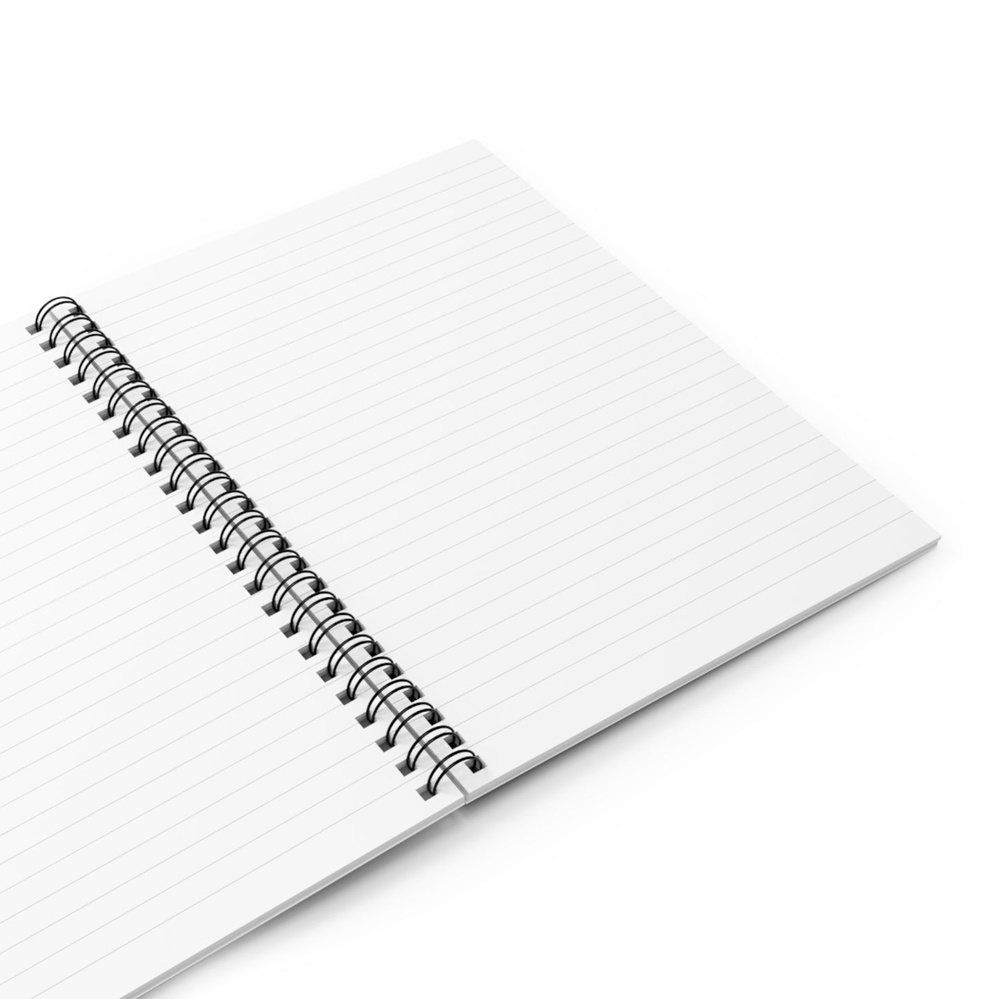 God and Family Spiral Notebook - Ruled Line