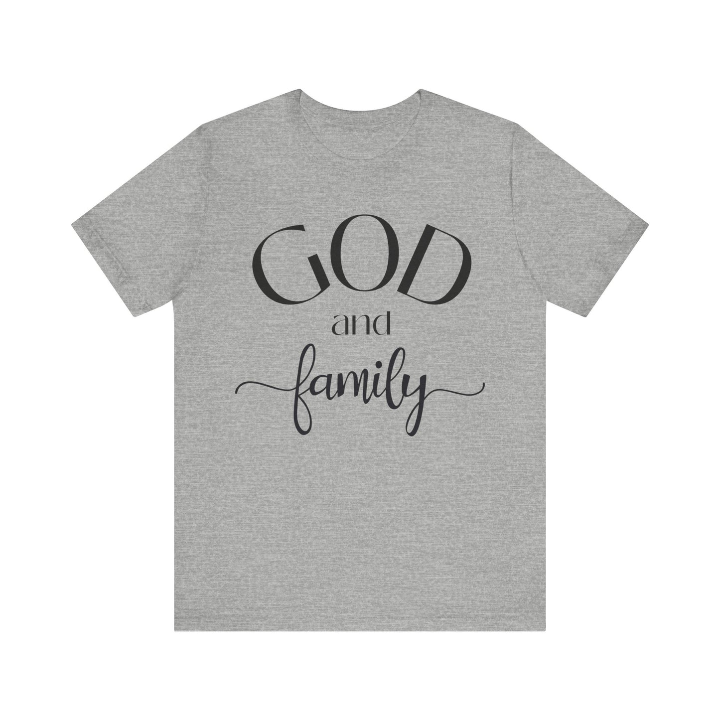God and Family Women's Short Sleeve Tee