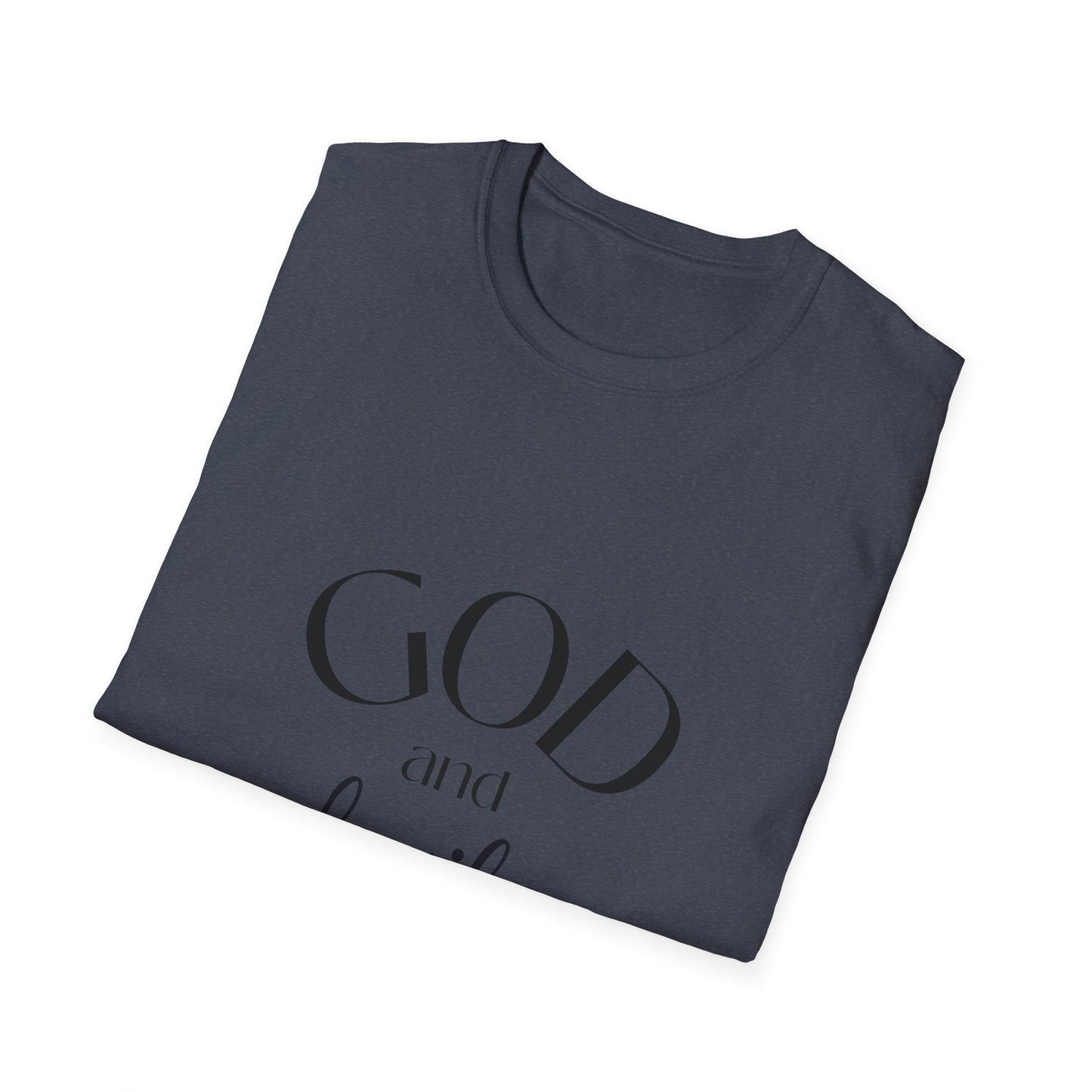 God and Family T-Shirt — Faith-Based Family Tee Soft Style