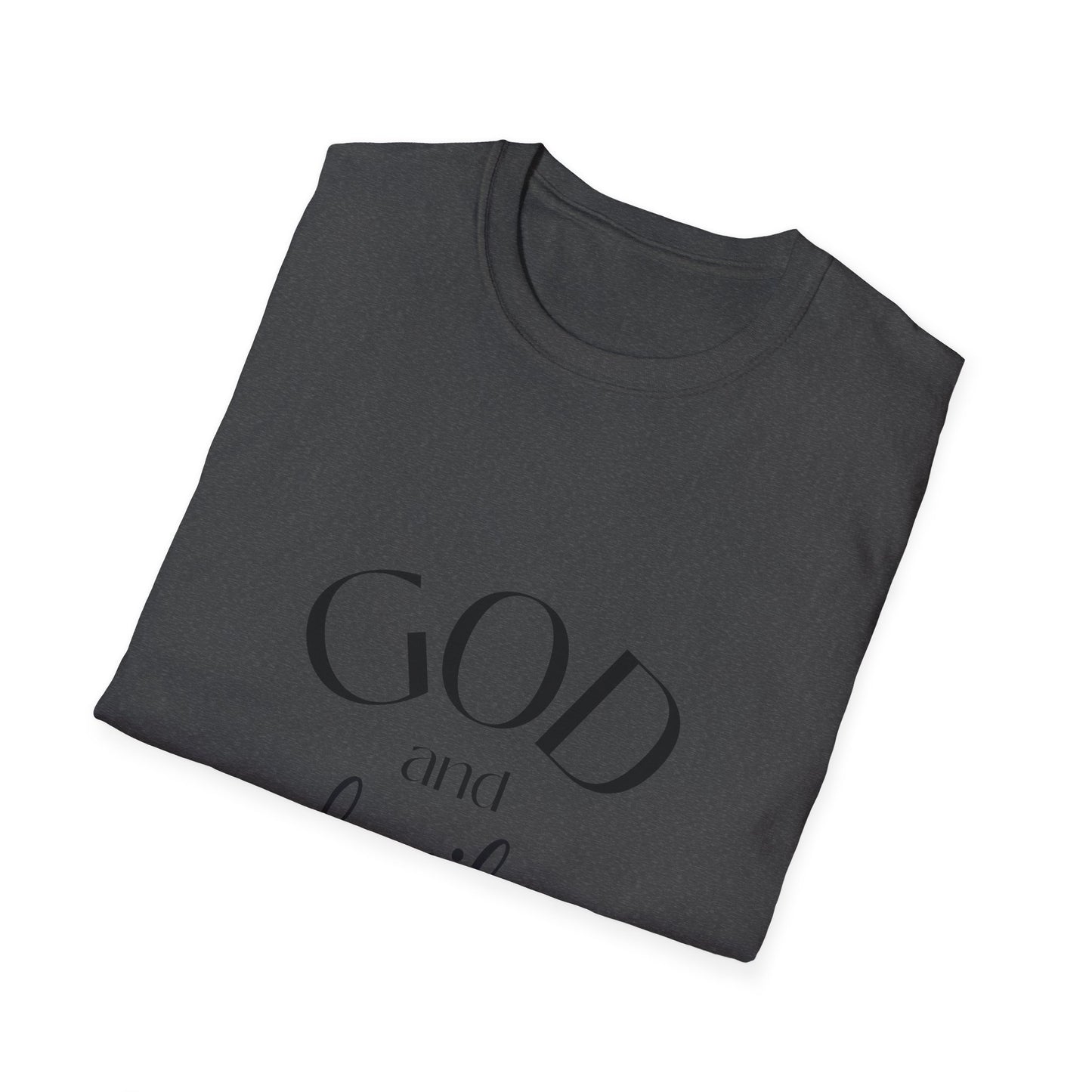 God and Family T-Shirt — Faith-Based Family Tee Soft Style