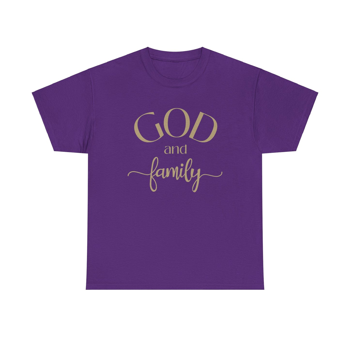 God and Family Tee