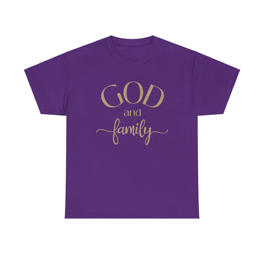 God and Family Tee