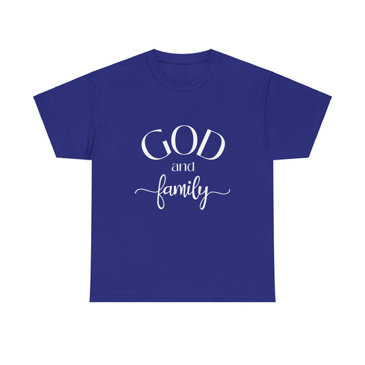 God and Family Tee