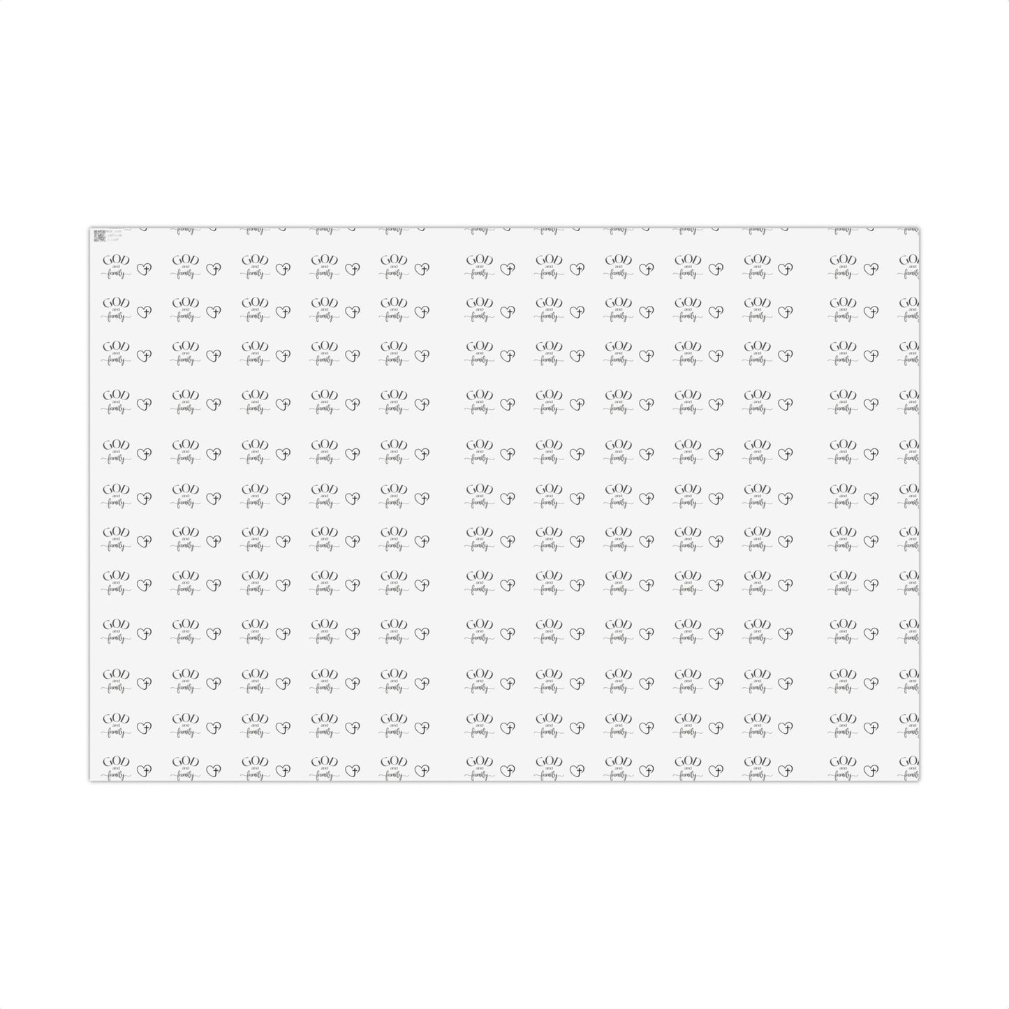 God Family  Wrapping Paper- White
