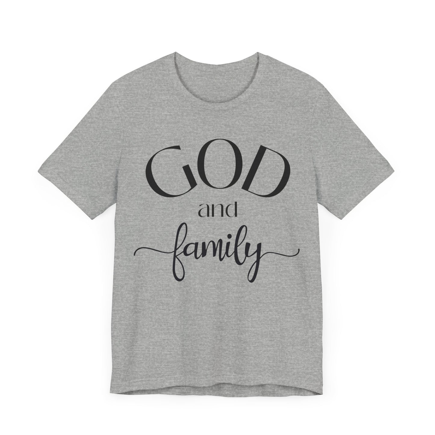 God and Family Women's Short Sleeve Tee