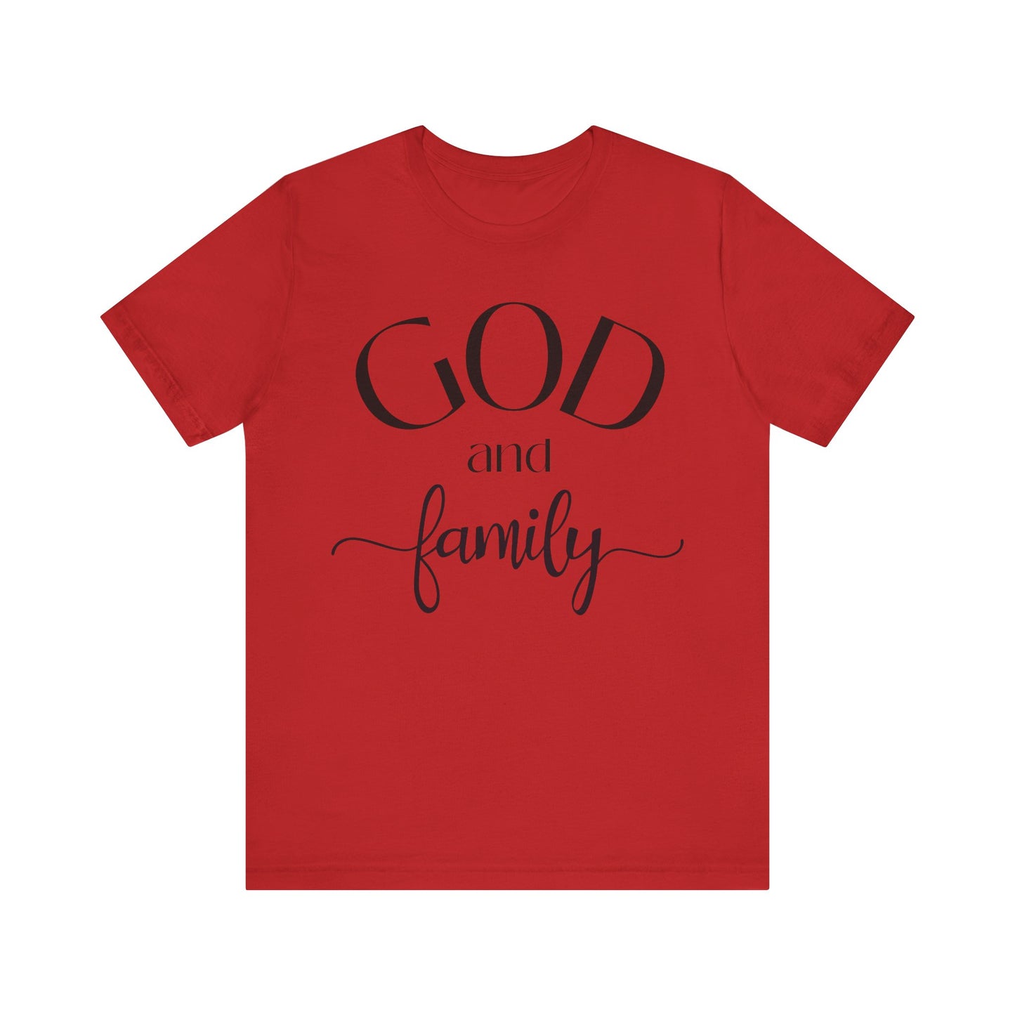 God and Family Women's Short Sleeve Tee