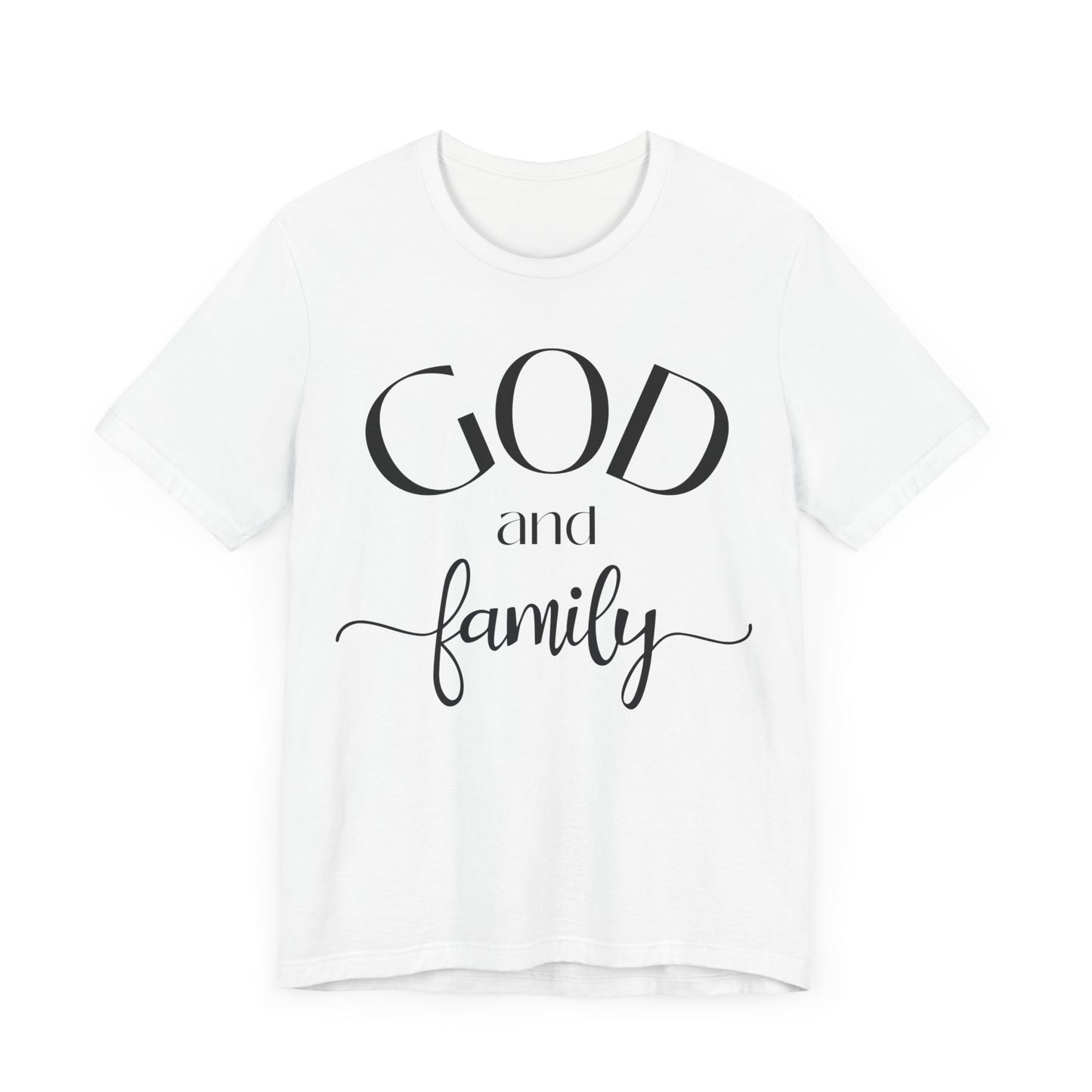 God and Family Women's Short Sleeve Tee