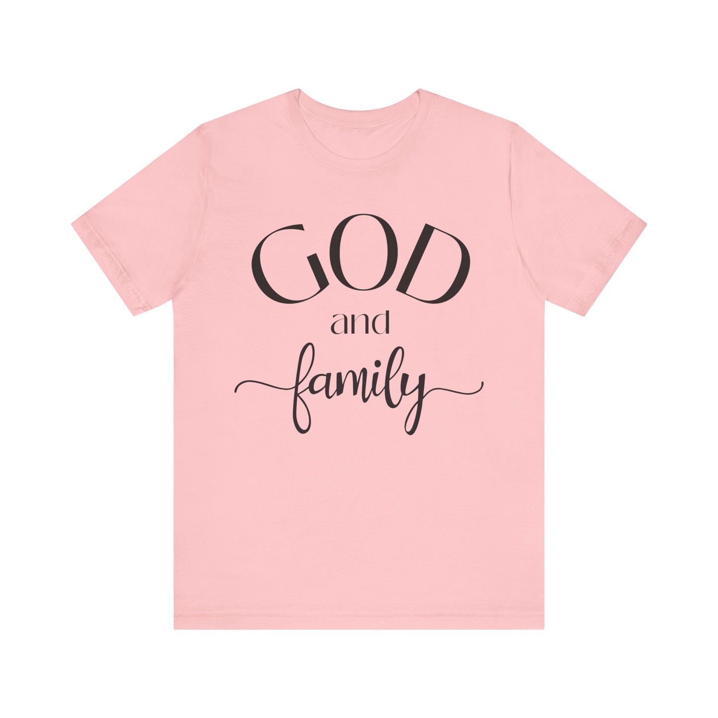 God and Family Women's Short Sleeve Tee