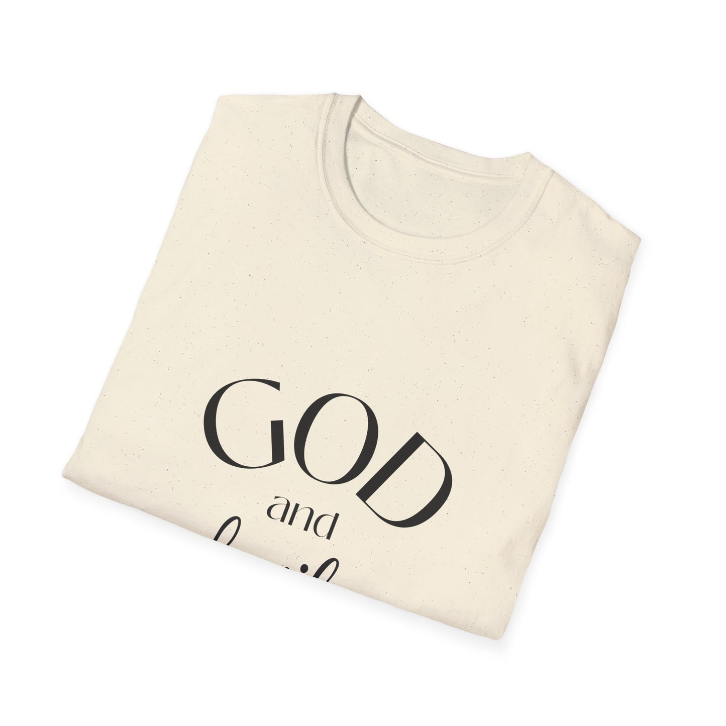 God and Family T-Shirt — Faith-Based Family Tee Soft Style