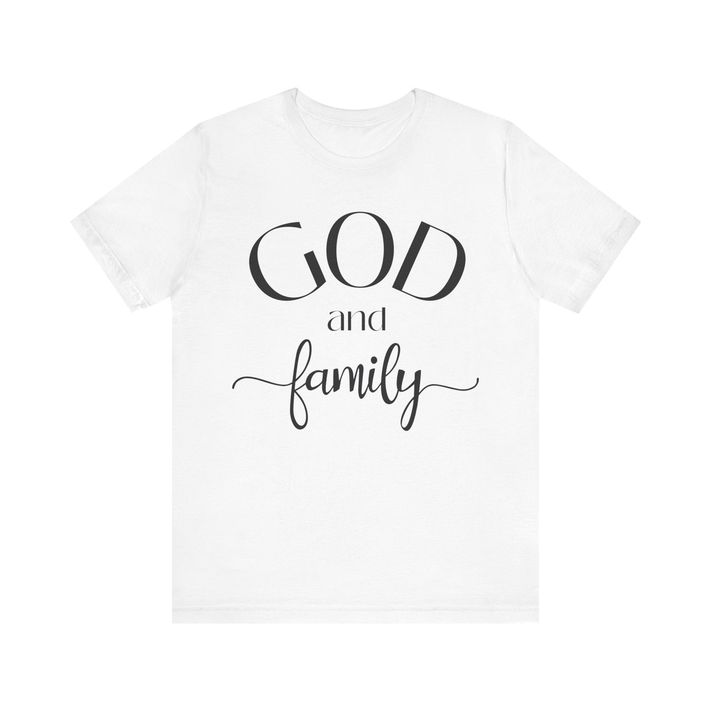 God and Family Women's Short Sleeve Tee