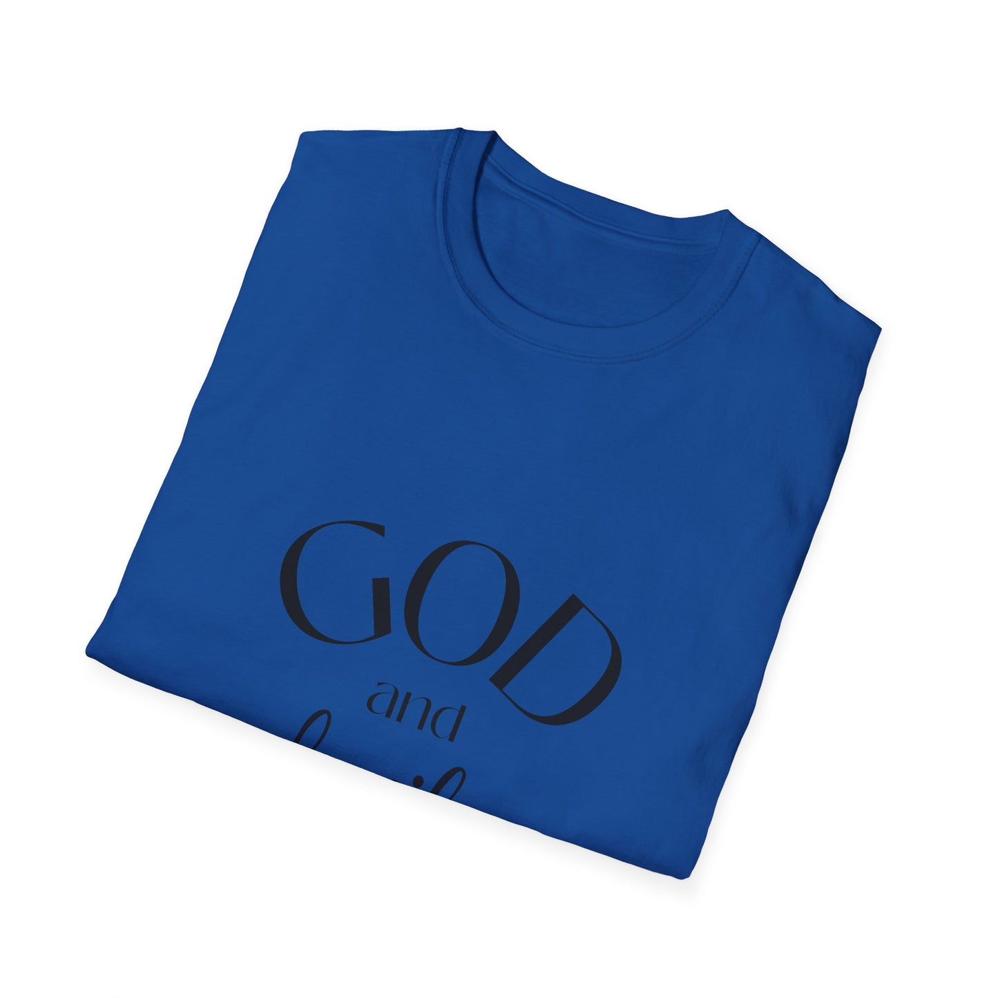 God and Family T-Shirt — Faith-Based Family Tee Soft Style