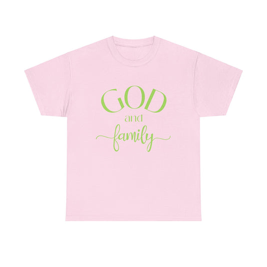 God and Family Tee