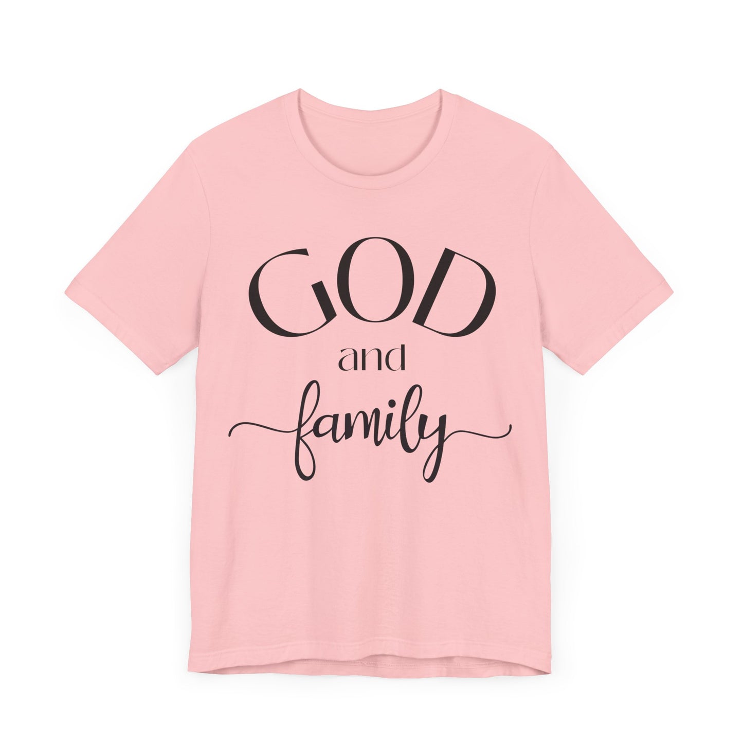 God and Family Women's Short Sleeve Tee