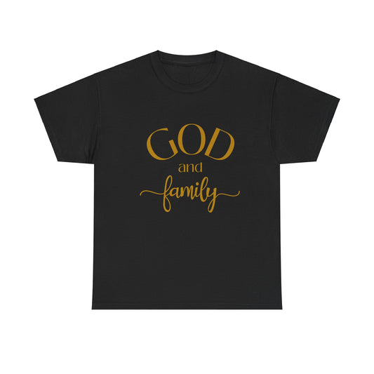 God and Family Tee