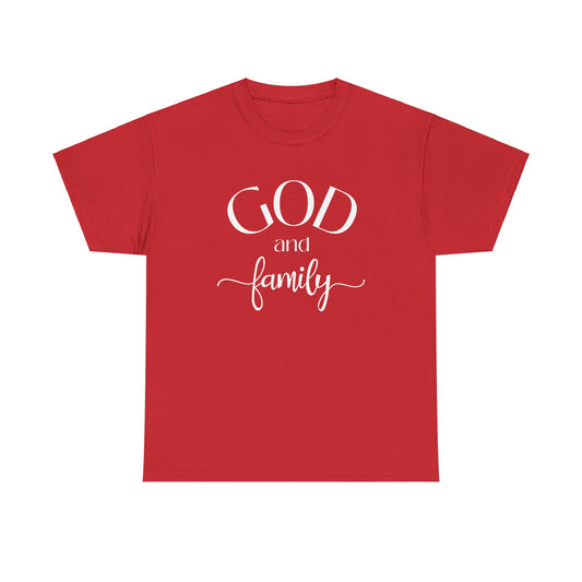 God and Family Tee