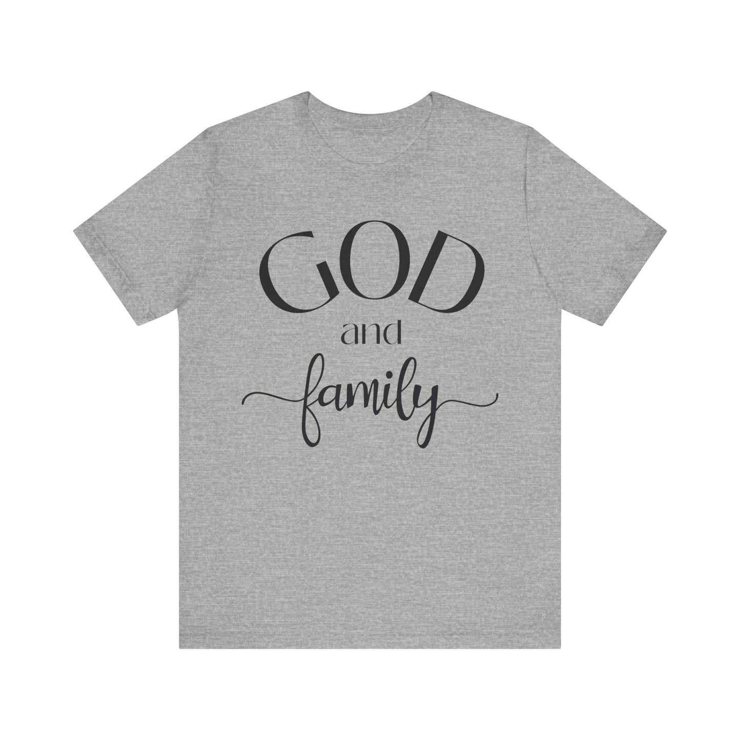 God and Family Women's Short Sleeve Tee